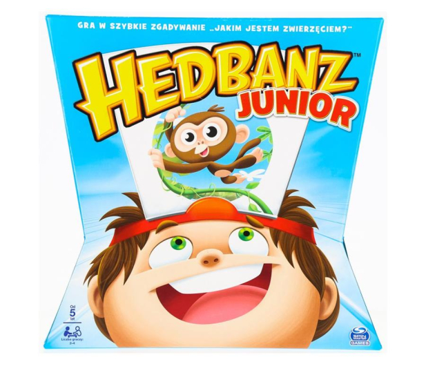 Spin Master Gra Hedbanz Junior Kim Jestem? - 1019061 - zdjęcie
